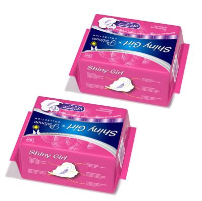 China Non Woven Negative Ion Sanitary Napkin Organic Disposable 240mm 245mm for sale