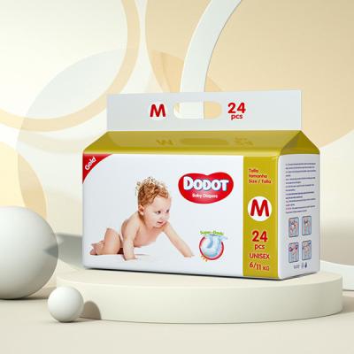 China Private Label Infant Disposable Diapers Breathable Soft Baby Nappy Pants Customized for sale