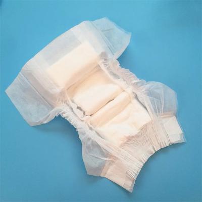 China Custom Pull Up Diaper Pants PE Backsheet Disposable Overnight Newborn Diapers for sale