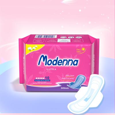 Chine Serviettes respirables écologiques de coton de culotte menstruelle de serviette hygiénique pendant des périodes à vendre