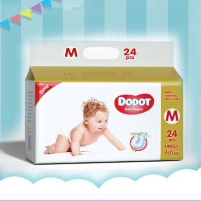 China Baby Environmentally Friendly Nappies Disposable Magic Organic Cotton Diaper for sale