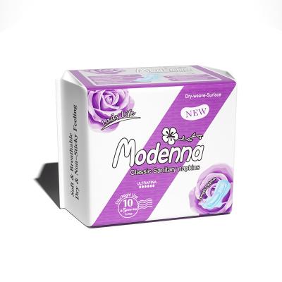 China Menstrual Feminine Hygiene Period Lady Sanitary Napkin Pad For Women Sanitary Napkin for sale