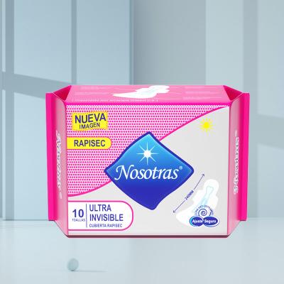 China Zwak katoenen topplaat Vrouwelijke menstruatie pad Vrouwen menstruatie producten Plus Size Wegwerp Lady Pad Te koop