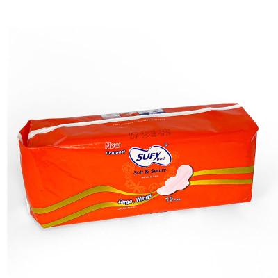 Китай Arabic Disposable Women Menstrual Pad Cotton Anion Women Sanitary Pads Night Use Lady Sanitary Napkins Supplier продается