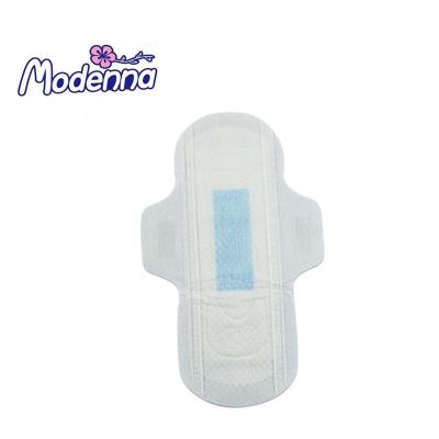 China Lady Sanitary Napkin With Negative Ion Organic Cotton Feminine Ultra Thick sanitary towel pad For Woman en venta