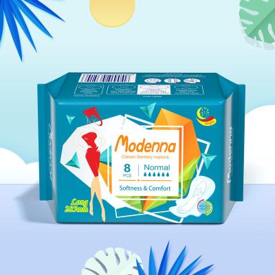 China Wholesale Breathable Disposable Highly Absorbent Cotton Sanitary Pads For Women Girl Sanitary Napkin Period Pads à venda