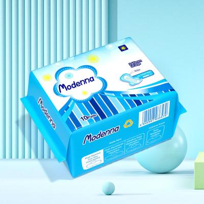 China Soft Breathable Women Menstrual OEM Cotton Lady Sanitary Pads Chinese Sanitary Pad Women Lady Period Pad for sale