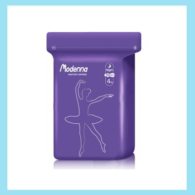中国 Professional Manufacturer Disposable Breathable Pad Perfume Special Design cotton Women Pads Feminine Sanitary Napkin 販売のため