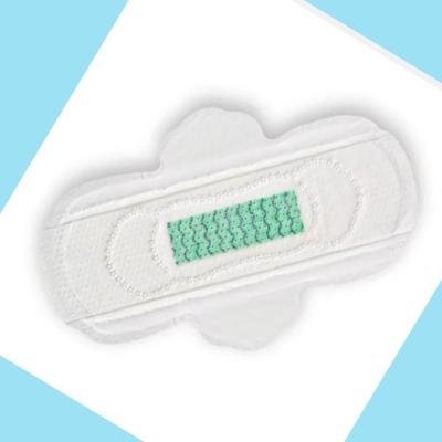 中国 Soft Cotton Top Sheet Disposable Lady Sanitary Towel Anion Sanitary Pad Women Sanitary Napkin Women's Menstrual Period 販売のため