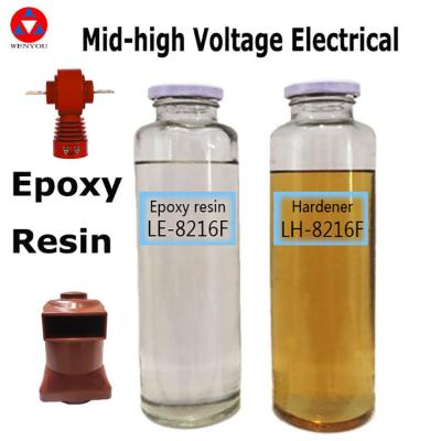 China Transformer APG Forming Use Epoxy Resin Liquid  Excellent Splitting Resistance for sale