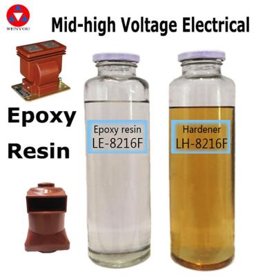 China Clear Component Epoxy Resin For APG Casting Two Component Adhesive for sale