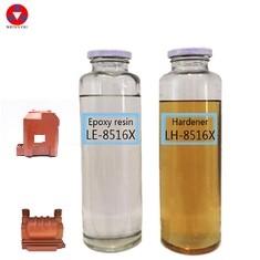 China Clear Liquid Glue Transformer BI Component Clear Epoxy Resin For APG Process for sale