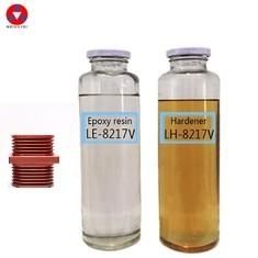 China Casting Process Liquid Epoxy Resin And Casting Hardener For Insulators for sale