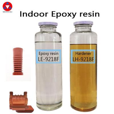 中国 High TG Flame Retardant Clear Liquid Epoxy Resin Electric Insulators Transformer 販売のため