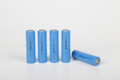 China IEC 62133 Li-ion-cilinder hoge temperatuur lithiumbatterie 18650 3.7v 2600mah Te koop