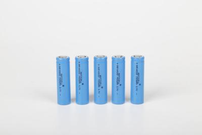 China Small AA Size Rechargeable Cylinder Lithium Battery 3.2V 600Mah IFR 14500 for sale
