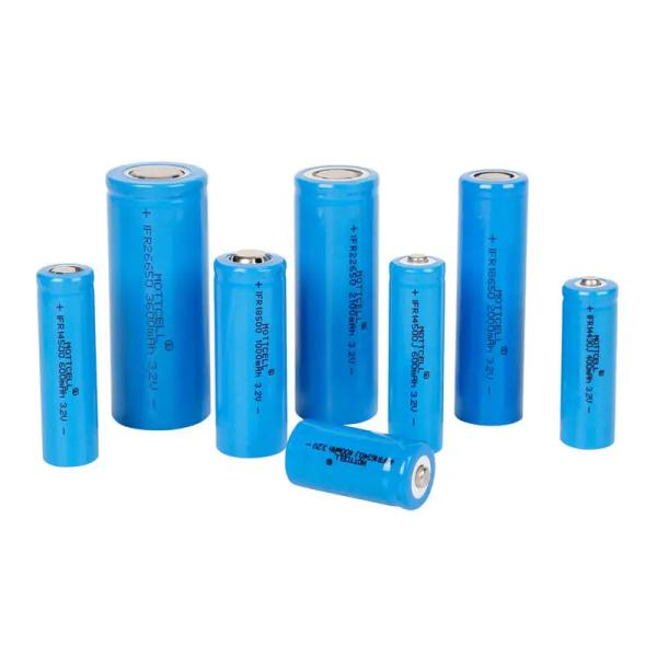 Quality 3.2V 1000mAh 800mAh Cylinder Lithium Battery Lifepo4 IFR 14650 For Solar Light for sale