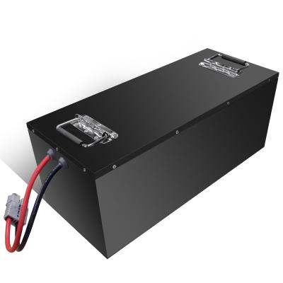 Chine Batterie au lithium à l'extérieur 100h 48V Golf Cart Patrouille voiture batterie au lithium fer phosphate à vendre