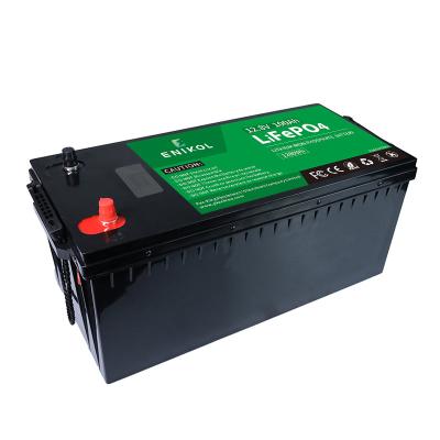 China 12 Volt Deep Cycle RV LiFePo4 Battery Lithium 100AH For Solar Wind Storage System for sale