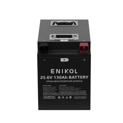 China 3000wh 24V Deep Cycle Lithium Battery 130ah Home Solar Lifepo4 Battery With BMS for sale