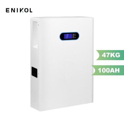 Chine Lifepo4 5kw batterie de stockage d'énergie pour la maison batterie au lithium fer phosphate 48V 100ah à vendre