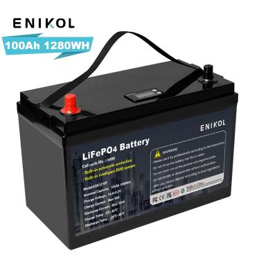 China 3000wh Lifepo4 12V Batería de iones de litio 100ah 240ah Batería de energía solar en venta