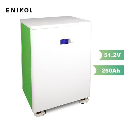 China Vertical Home Energy Storage Battery 12.8kwh Lifepo4 Lithium Ion Battery 48 Volt 250ah for sale