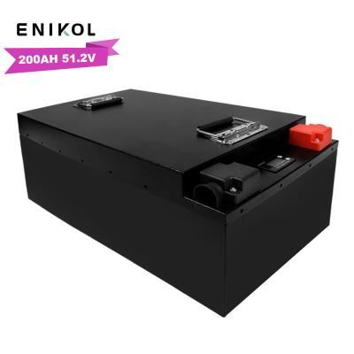 China 51.2V Lifepo4 Solar Energy Storage Battery 10kwh 48V 200ah Car Lithium Ion Battery for sale