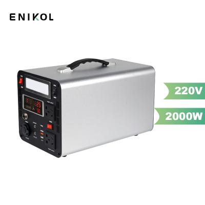 China Portable Solar Camping Power Station 1500W 2000W Outdoor Generator for sale