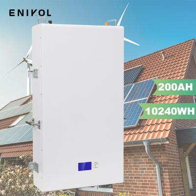 China Solar Wall Mounted 48v 200ah Lifepo4 Battery Lithium Ion Battery 10kwh for sale
