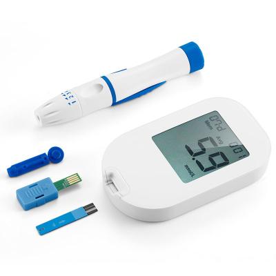 China High Blood Sugar Level Monitor with Test Strips , Blood Sugar Device for sale