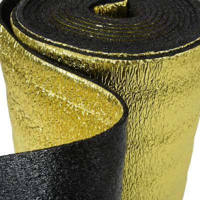 China Sub Floors 3mm Foam Underlay Durable Silver Foil Noise Reducing Underlay for sale