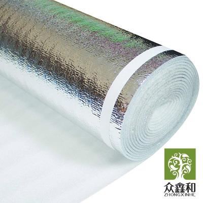 China Silver Foil EPE Underlayment Durable White Underlay For Laminate Flooring for sale