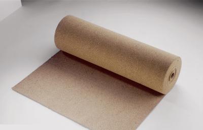 China 1mm SPC Flooring Underlay Shock Absorption Nature Eco Cork Foam for sale
