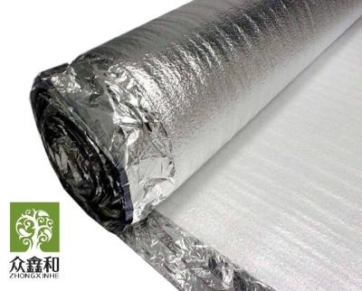 China Basic EPE Silver Foam Underlay Noise Reduction Underlay For Floating Flooring for sale