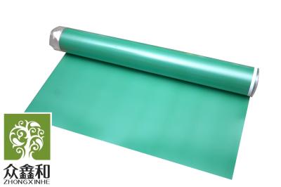 China 2mm Thickness No Odor Green Foam Underlay PE Film Moisture Barrier for sale