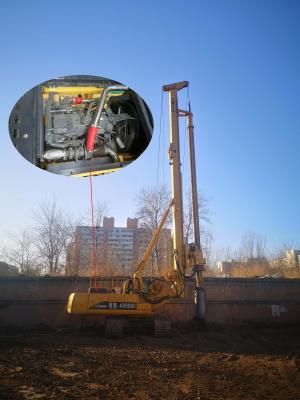 China 160knm FD168SE Hydraulic Piling Rig Maximum Depth 55m Used Piling Machine for sale