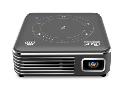 China Smart Android 4K 1080P Mini DLP LED Projector Brightness 5000 Lumens for sale