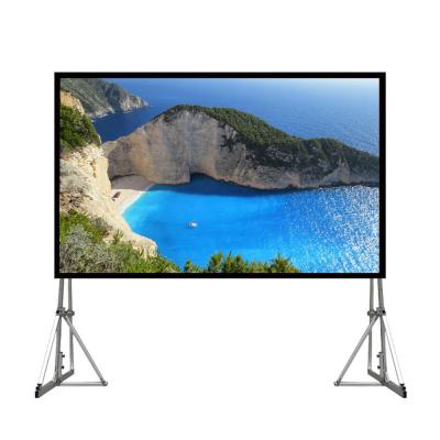 China Front Rear 32*32mm 32*64mm Fold Up Projector Screen Easy Carrying Box for sale