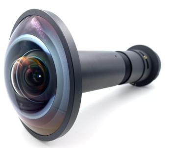 China 360 Grad Fisheye-Hauben-Projektor-Linse extern alles Glas alles Metall zu verkaufen