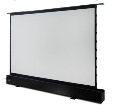 China Electric Floor Rising Foldable Projector Screen Stand HDTV Available for sale