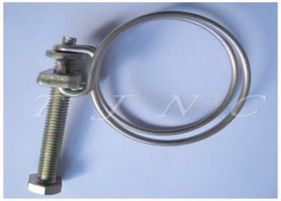 China Double Wire Adjustable Hose Clamps for sale