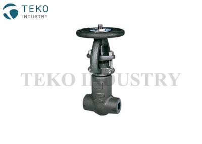 China Pressure Seal Bonnet A105N Forged Steel Globe Valve With NACE MR0175 Material for sale