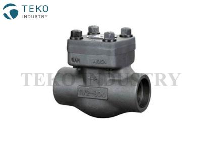 China Bolted Bonnet Forged Steel Valves , Swing Type Carbon Steel Valves With NPT Thread for sale