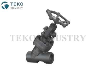 China Full Bore Y Pattern Forged Steel Globe Valve API602 For Petroleum Industry for sale
