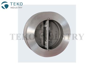 China No Emission WCB Duo Check Valve Wafer Type Fire Safe Design For Hazardous Services for sale