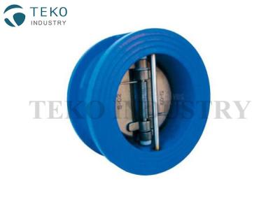China Válvula de control dúctil de la oblea del hierro GGG40, tipo dual válvula de la oblea de la placa de control para el agua en venta