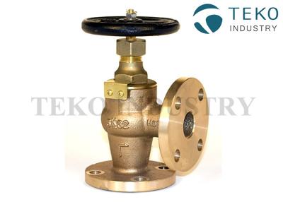 Chine Le laiton marin standard JIS 5K F7302 de valve de la pression JIS a moulé le bronze avec le certificat de DNV à vendre