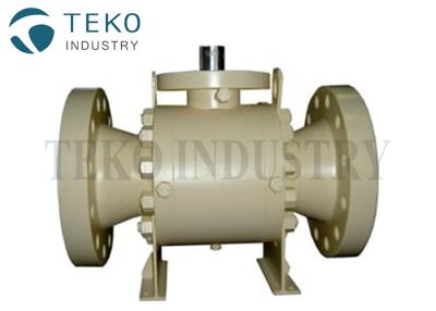 China Class 2500 Trunnion Ball Valve With Self Relieving Vent for sale
