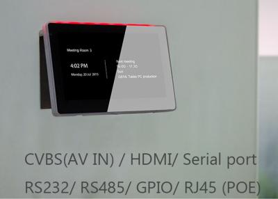 China Tableta RJ45 del Smart Home del Tablet PC del soporte de la pared de cristal de 7 pulgadas con la dongle de Wifi Bluetooth 3G en venta